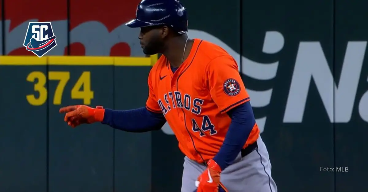 Yordan Alvarez volvió a quedar fuera con Houston Astros