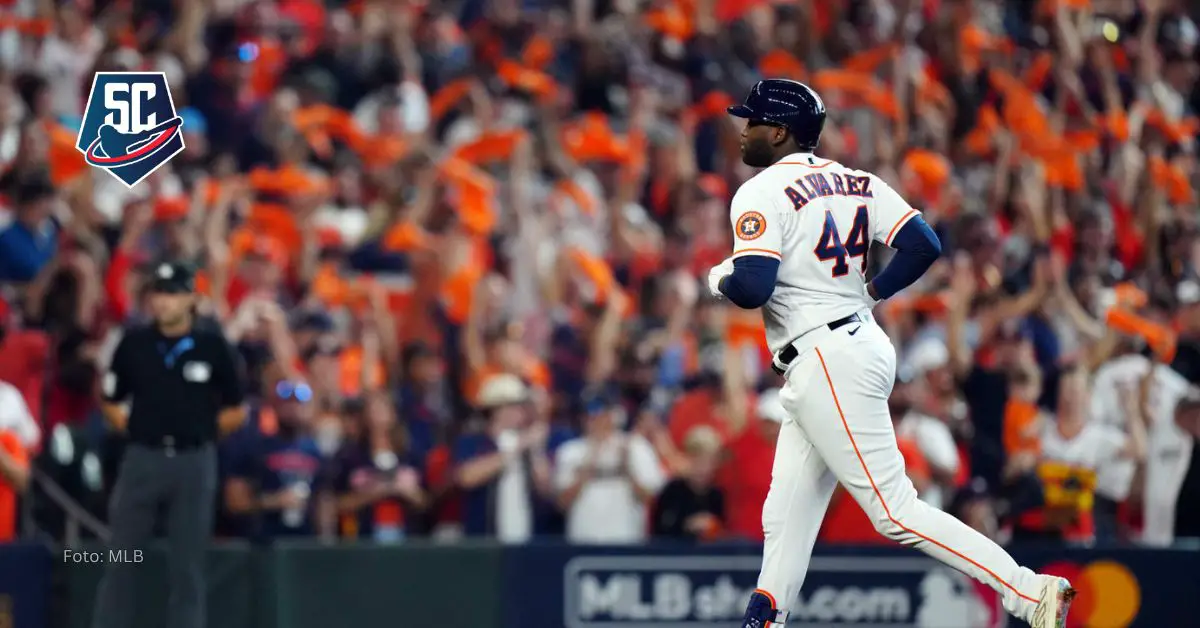 Yordan Alvarez tuvo una de las mejores primeras mitades de toda su trayectoria en Grandes Ligas