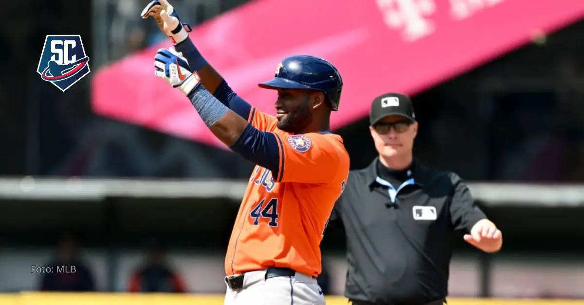 Yordan Alvarez siguió alargando su legado desde joven en Grandes Ligas