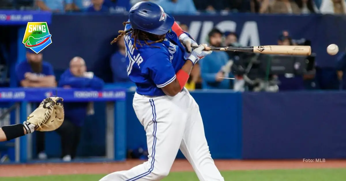 Vladimir Guerrero Jr. sonó el 22 y empató a sus coterráneos José Ramírez y Rafael Devers