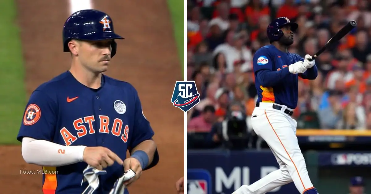 Alex Bregman y Yordan Álvarez fueron parte importante de la gran semana de Houston Astros