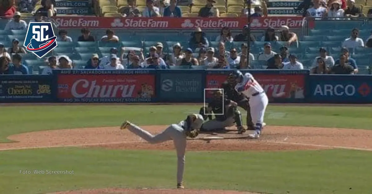 El cubano Andy Pages consiguió una fuerte línea ante los lanzamientos de Aroldis Chapman