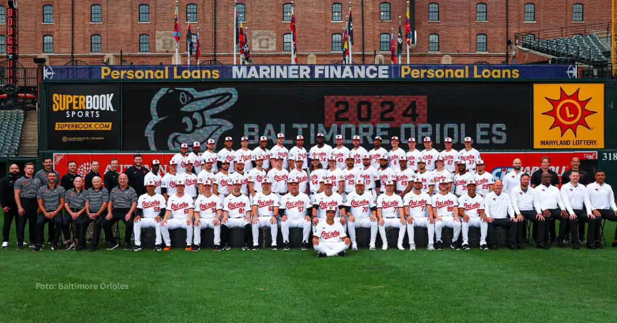 Equipo completo de Baltimore Orioles