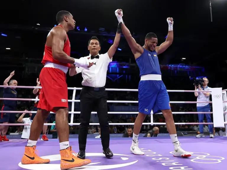 Enmanuel Reyes estuvo a la altura del reto y se mostró superior a su rival