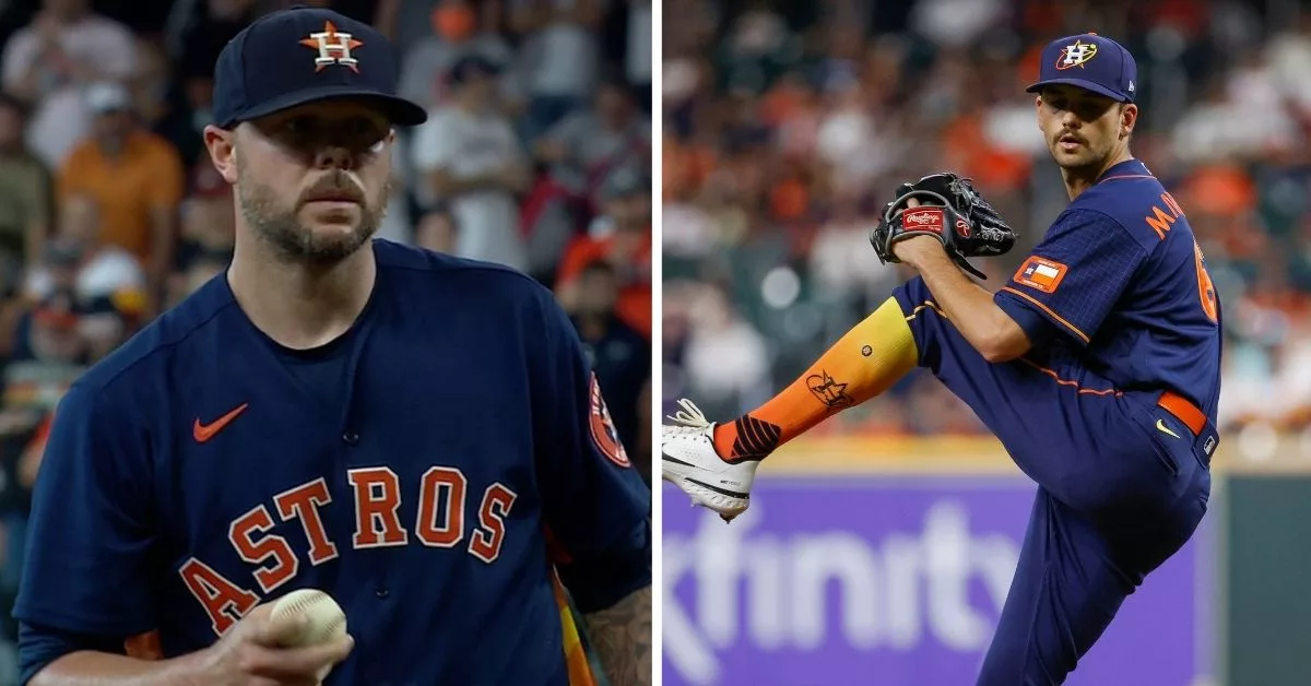 Ryan Pressly y Seth Martínez de Houston Astros