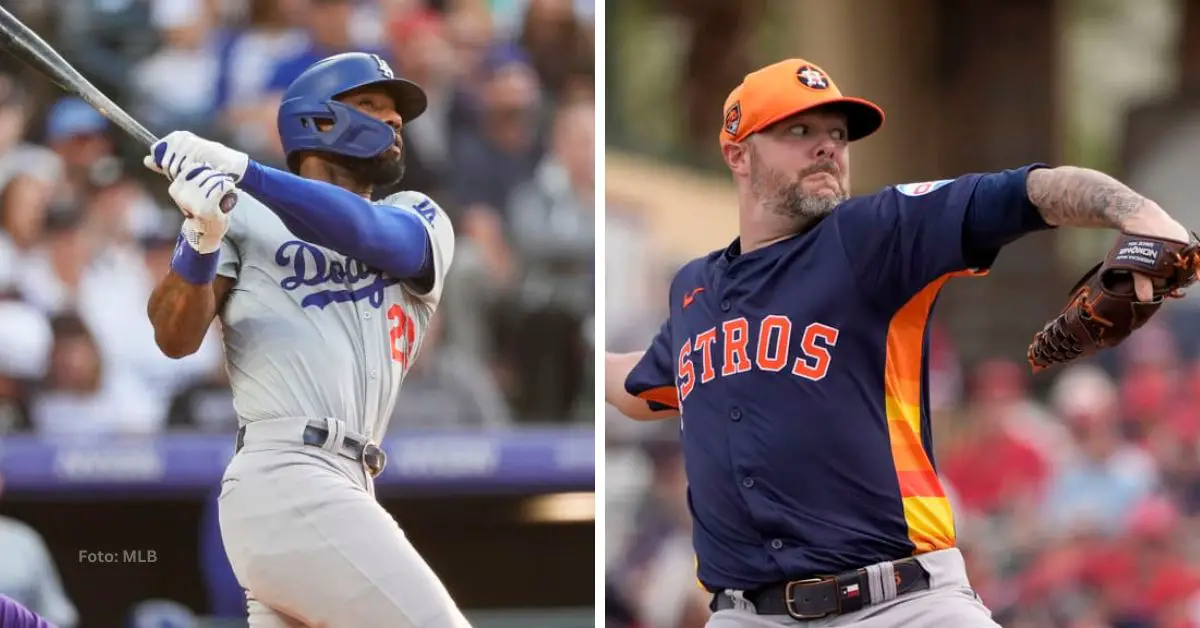 Jason Heyward con Los Angeles Dodgers y Ryan Pressly con Houston Astros