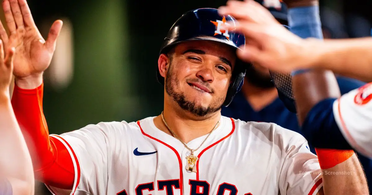 Jugadores de Houston Astros en la remontada ante Kansas