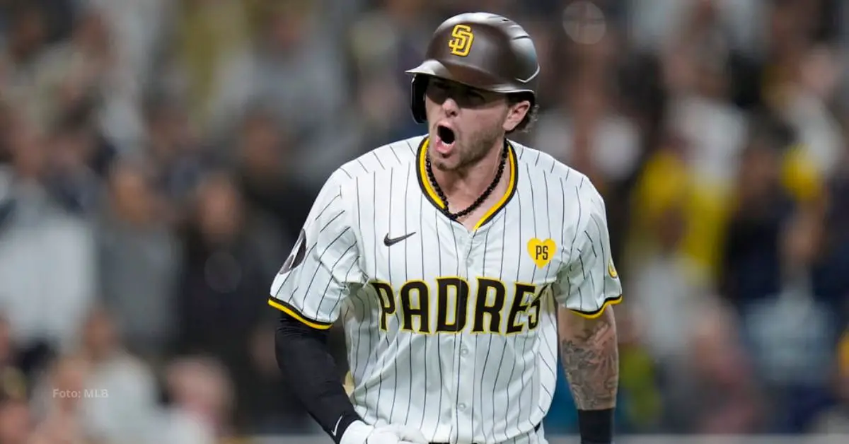 Jackson Merrill grita tras jonrón con San Diego Padres