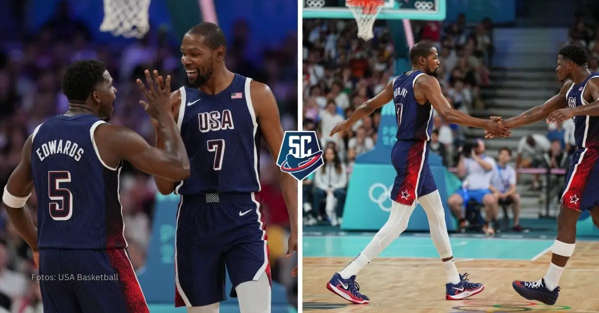 Kevin Durant se convirtió en el líder histórico en puntos y rebotes del Team USA olímpico