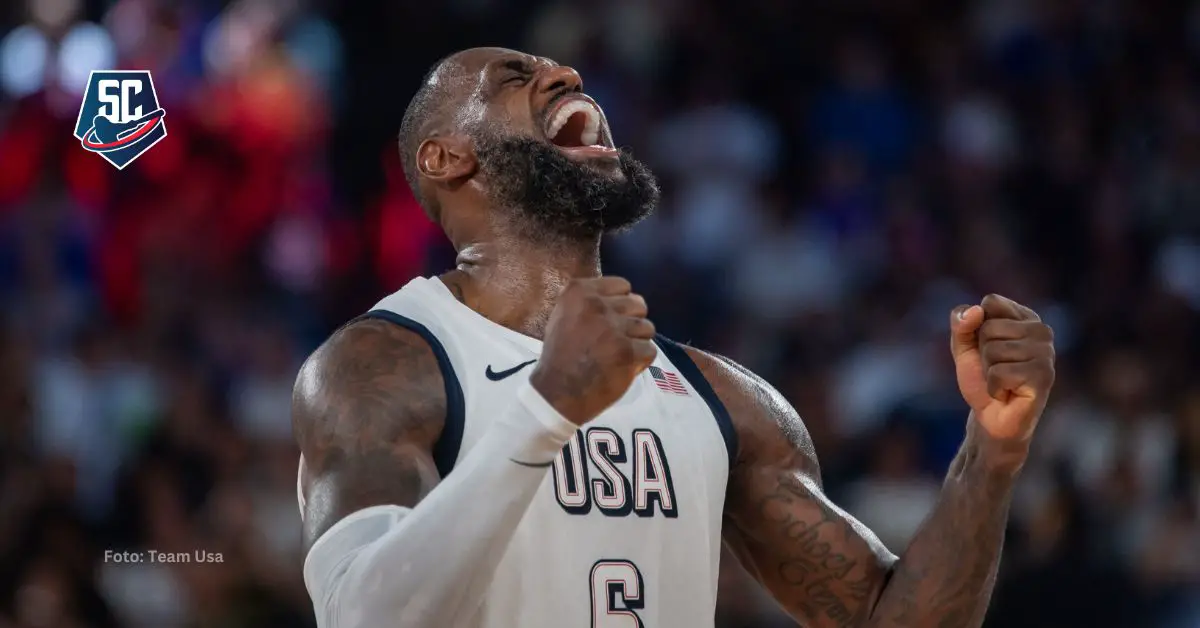 LeBron James fue uno de los jugadores más destacados por el Team USA