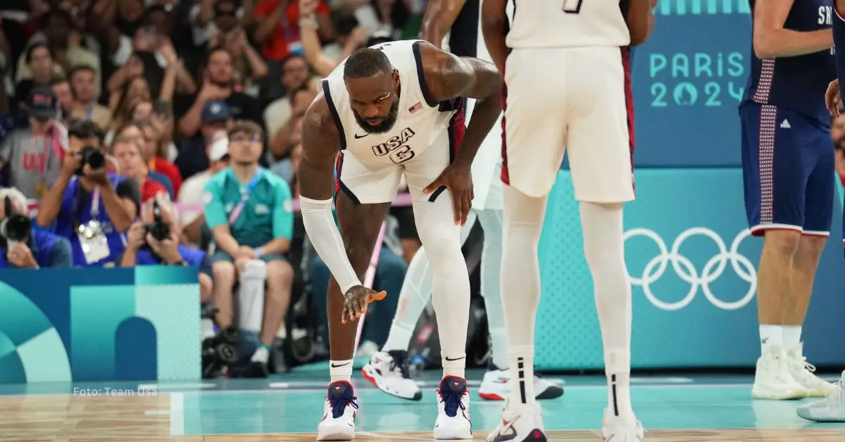 LeBron James fue uno de los jugadores más destacados por el Team USA