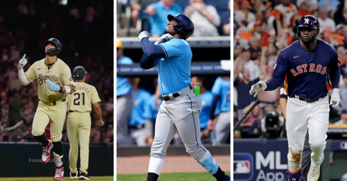 Lourdes Gurriel Jr, Yandy Diaz y Yordan Alvarez en MLB 2024