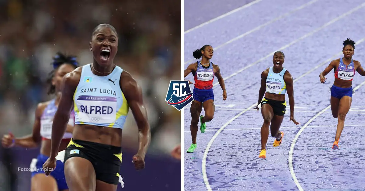 Julien Alfred se ganó la medalla de oro en la prueba de 100 metros femeninos e hizo historia para Santa Lucía