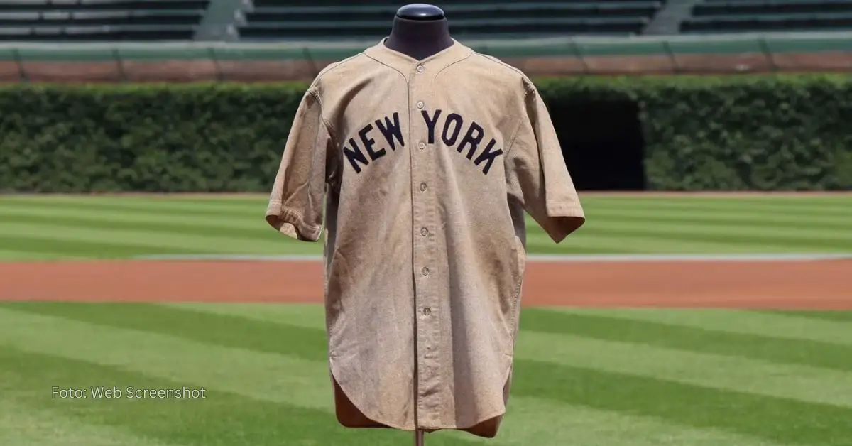 Camiseta de Babe Ruth