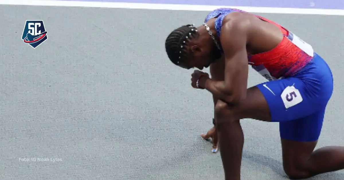 Noah Lyles publicó un mensaje en el que anunció su decisión con respecto a su continuidad en los Juegos Olímpicos París 2024