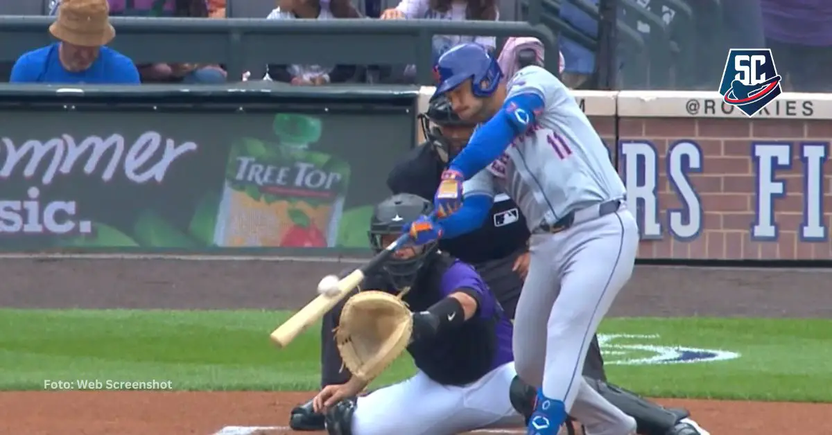 Jose Iglesias impulsó la primera carrera del juego y puso en ventaja a New York Mets contra Colorado Rockies