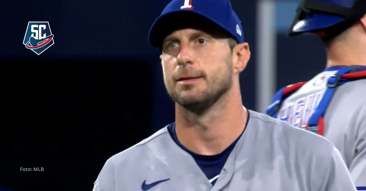 La temporada 2024 no es la esperada para Max Scherzer