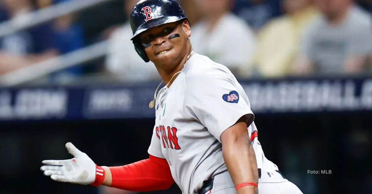 Boston Red Sox buscó la victoria por medio de su fuerte ofensiva, siendo uno de los protagonistas Rafael Devers