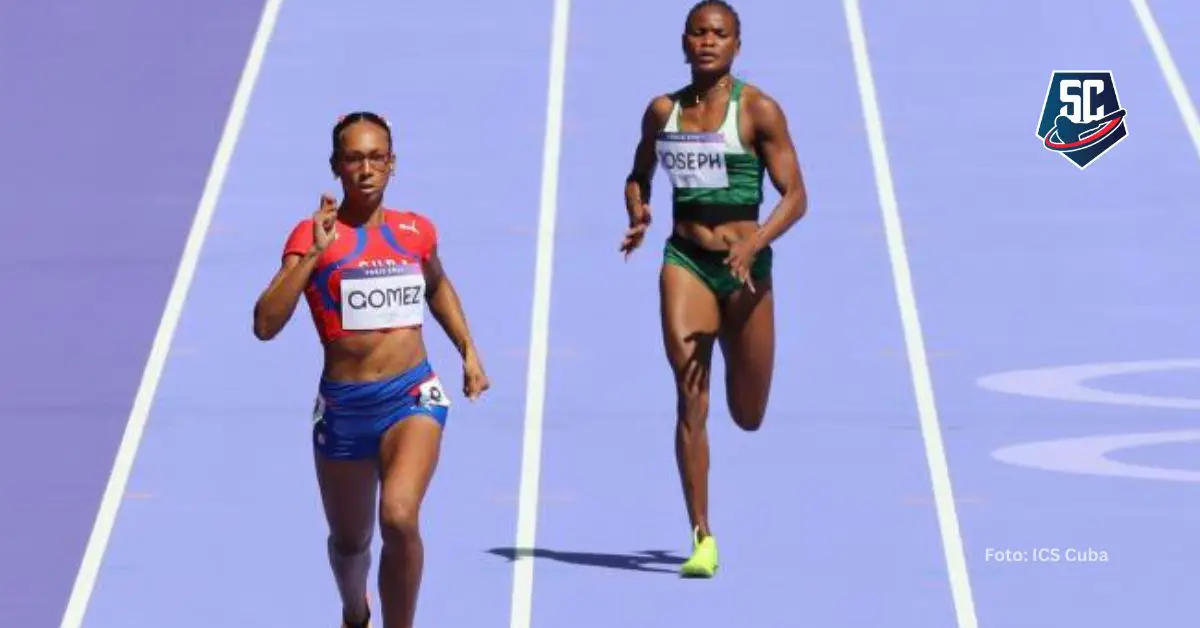 Roxana Gómez arribó en el quinto lugar a la meta, con un tiempo de 50.48