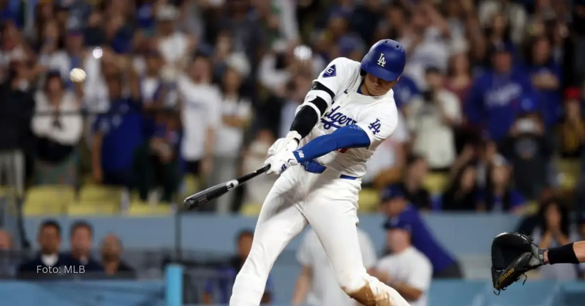 Shohei Ohtani conectó la bola y sacó jonrón con Dodgers en MLB 2024