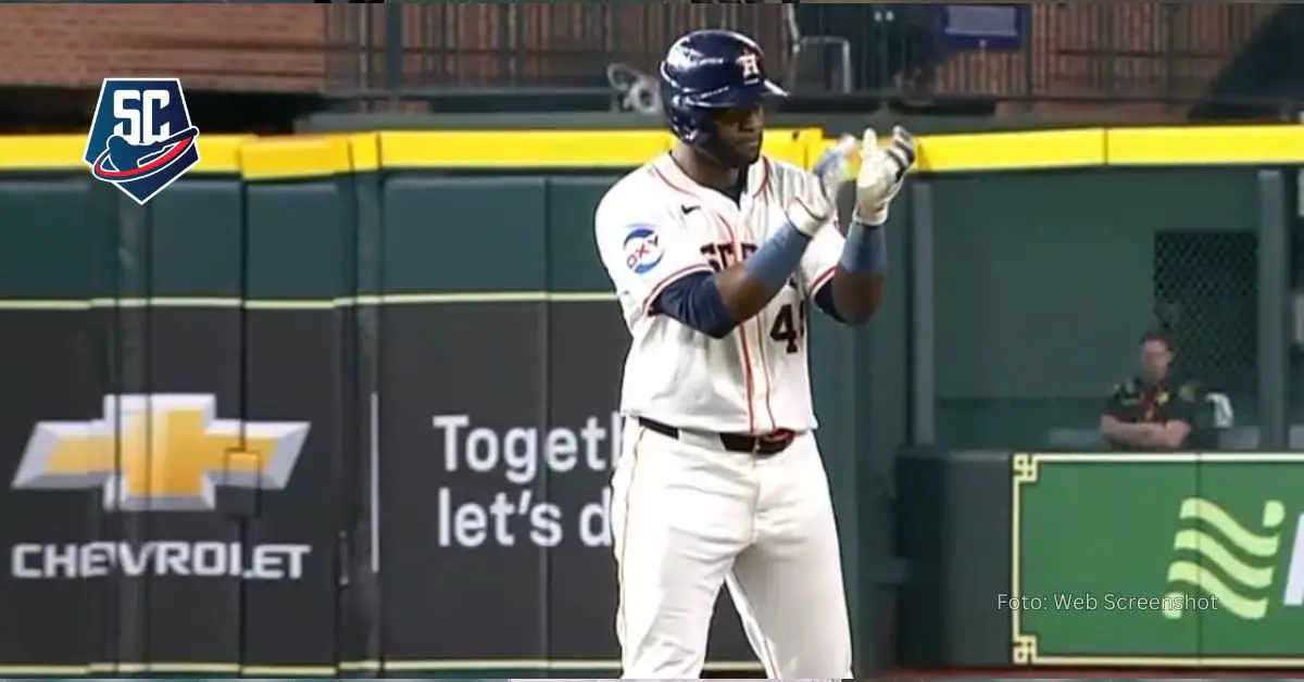 Yordan Alvarez empató en el registro histórico al Hall Of Famer Cristóbal Torriente en Grandes Ligas