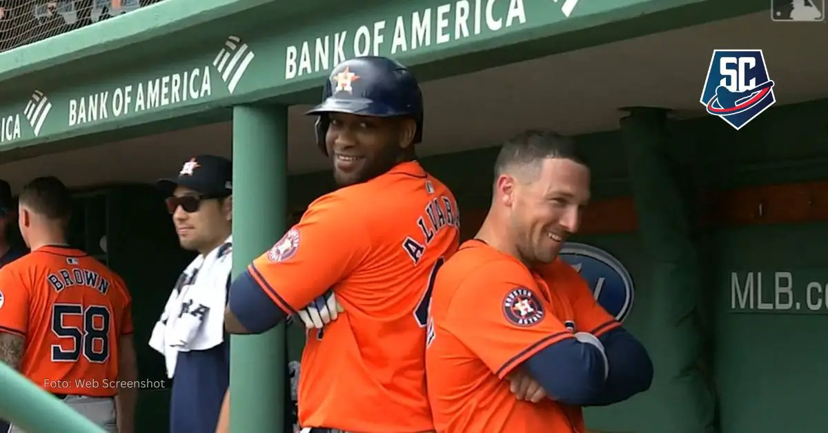 El cubano Yordan Alvarez continuó completamente encendido en Boston