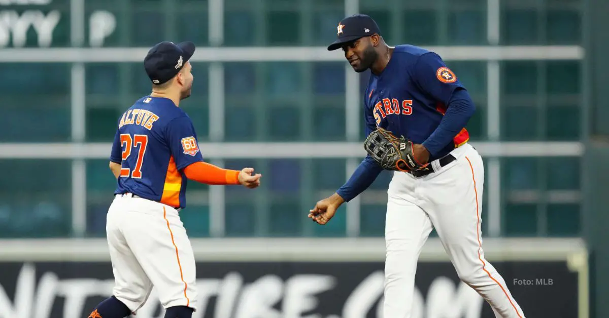 Jose Altuve y Yordan Alvarez se juntan en Houston