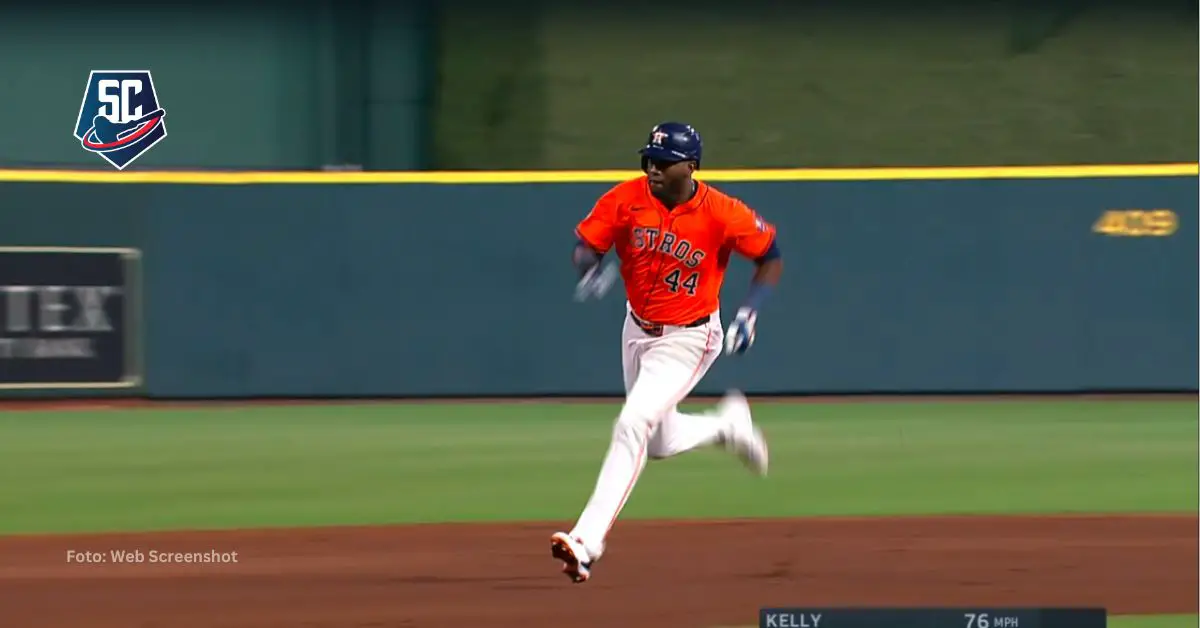 Yordan Alvarez entró con la carrera que decidió la victoria de Houston Astros