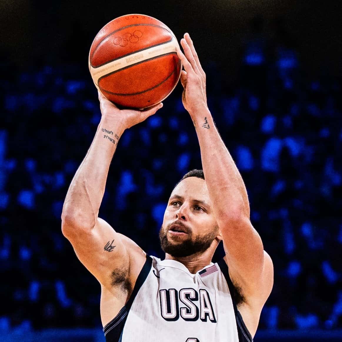 Stephen Curry ha estado inmaculado por partida doble con la selección estadounidense