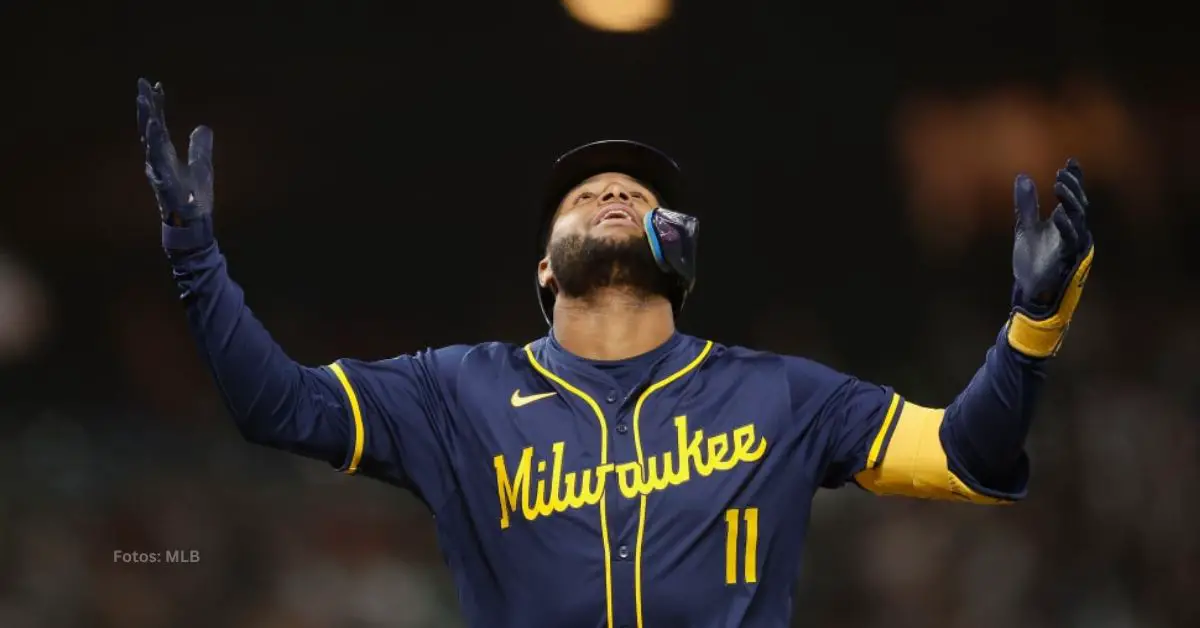 Venezolano Jackson Chourio con Milwaukee Brewers