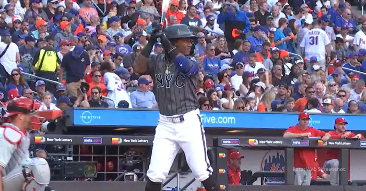 Luisangel Acuña con New York Mets