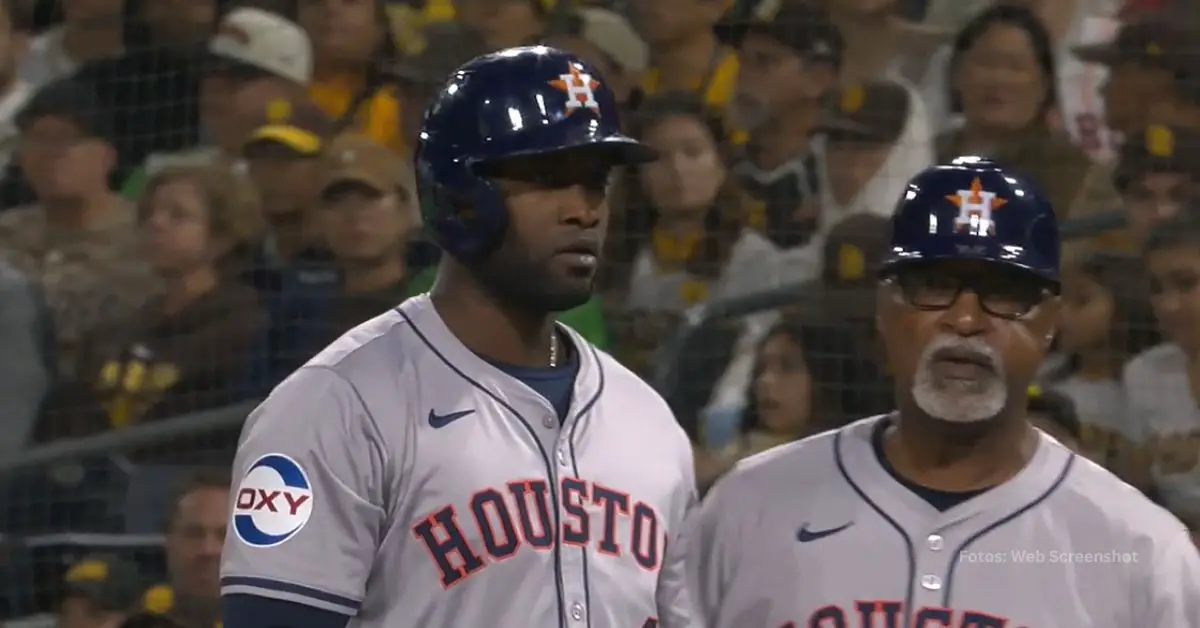 Yordan Alvarez con Houston Astros