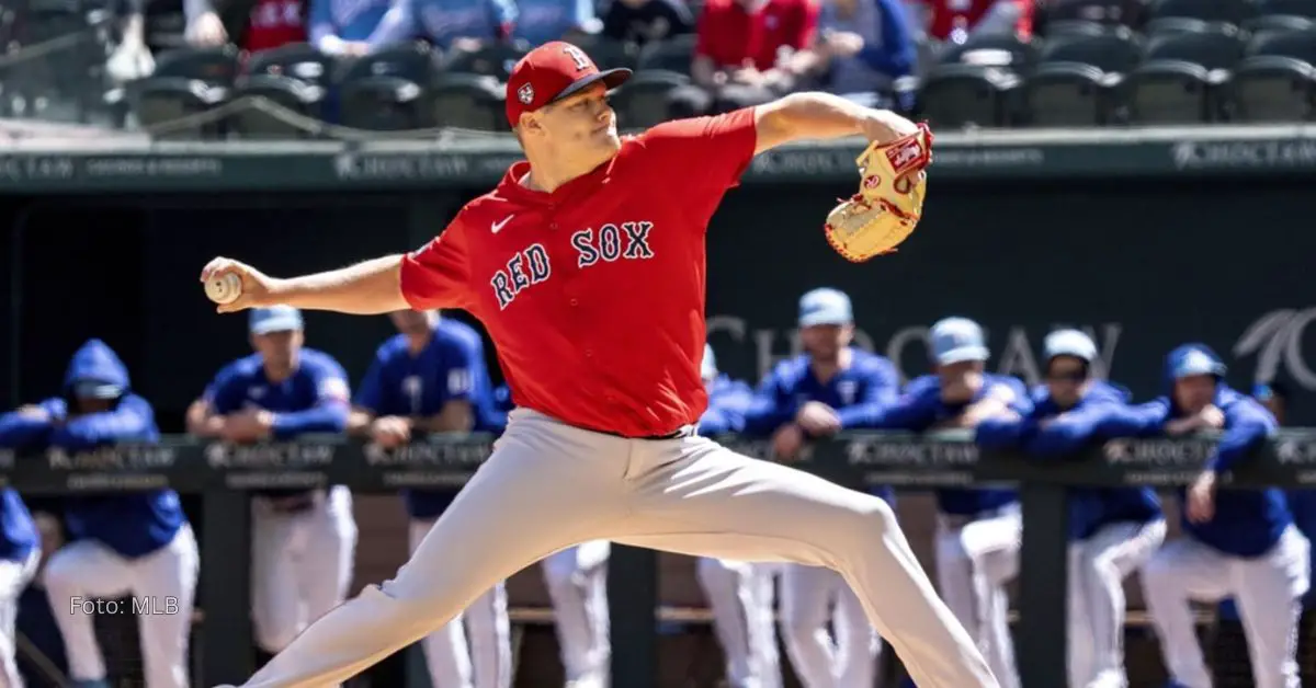 Es la primera vez que Richard Fitts, de Boston Red Sox. debutará en Las Mayores