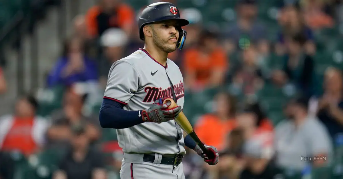 Carlos Correa con Minnesota Twins en MLB 2024