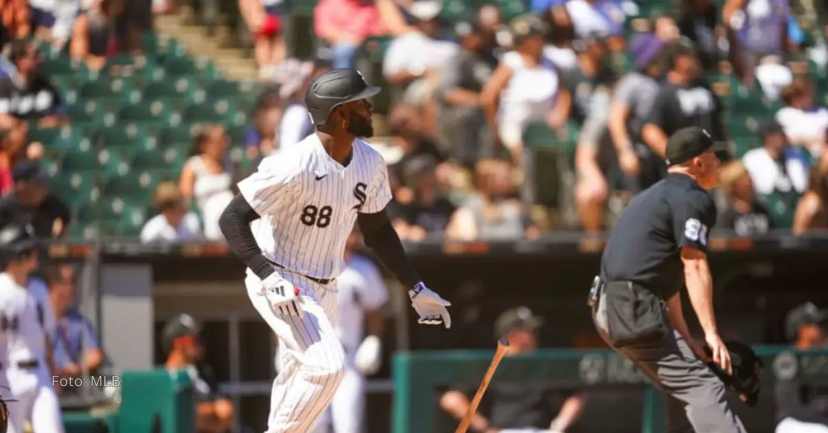 Luis Robert Jr. con Chicago White Sox en MLB