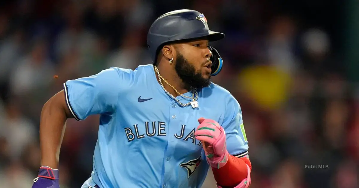 Vladimir Guerrero Jr. corriendo las bases con Toronto Blue Jays