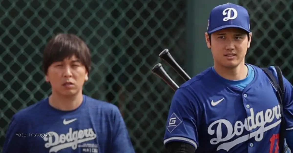 Ohtani y Mizuhara con Dodgers