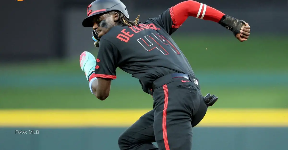 Elly De La Cruz con Cincinnati Reds