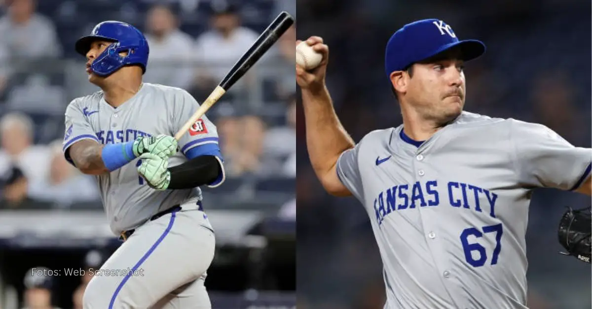 Salvador Pérez y Seth Lugo.