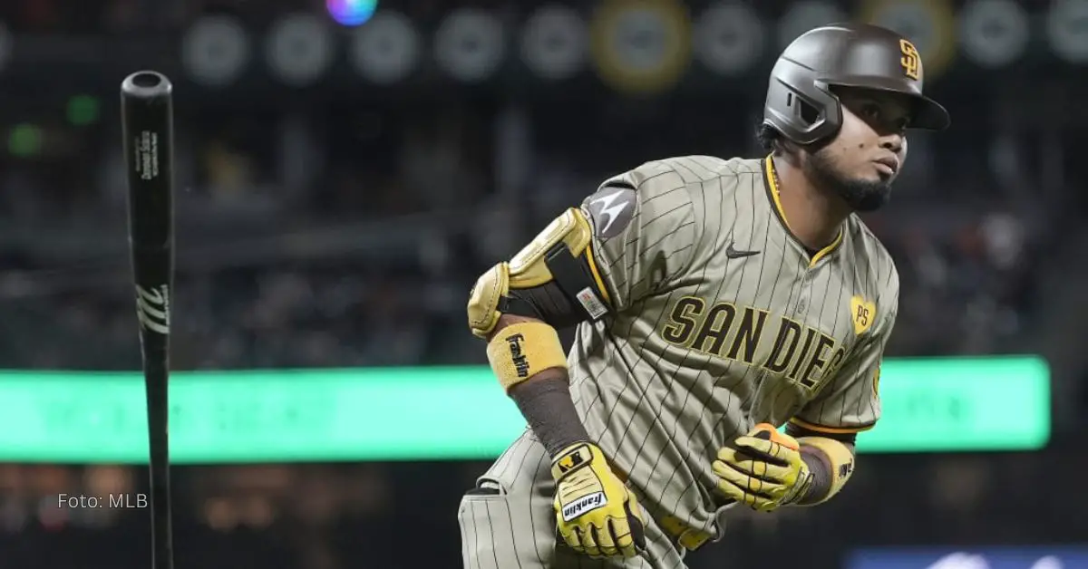 Luis Arraez con San Diego Padres en MLB 2024