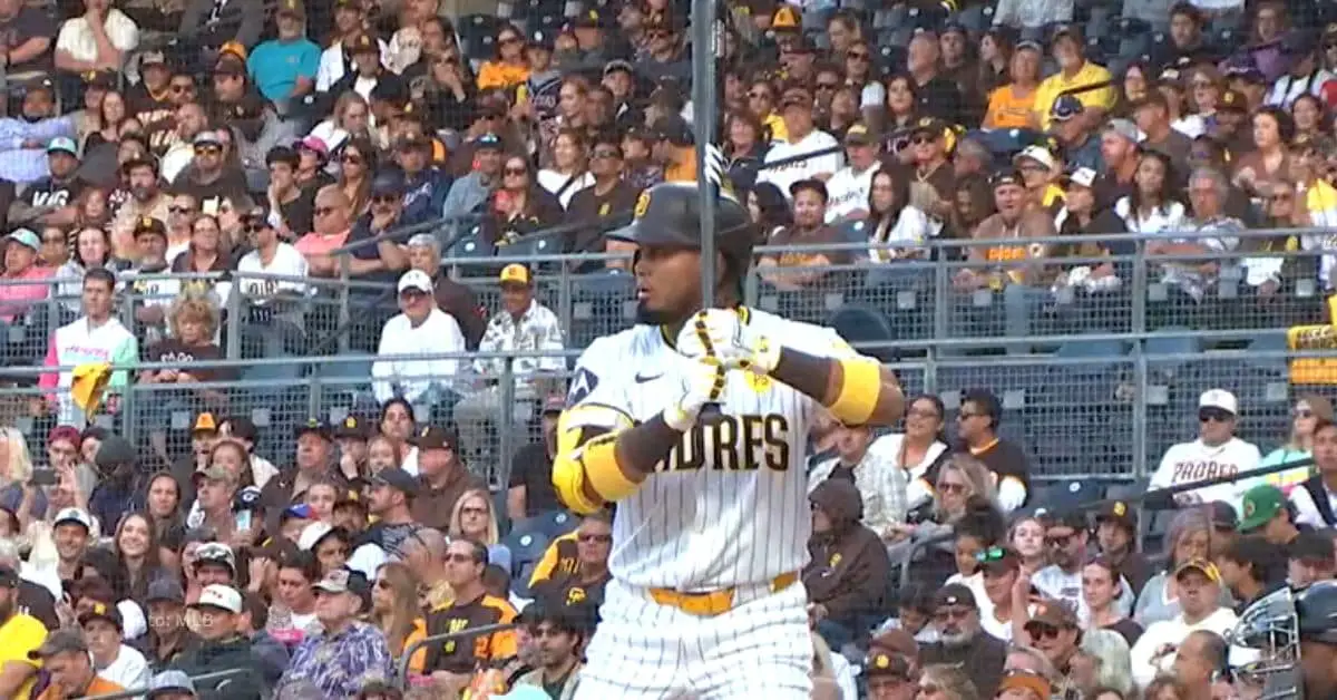 Luis Arráez con San Diego Padres