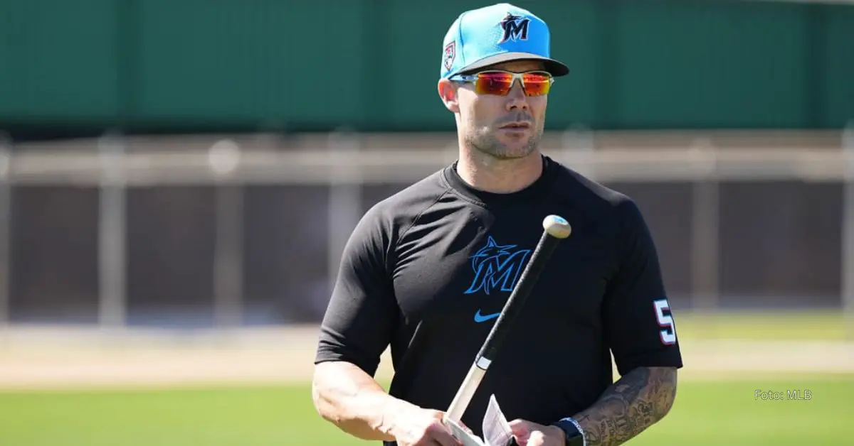 Skip Schumaker manager de Miami Marlins