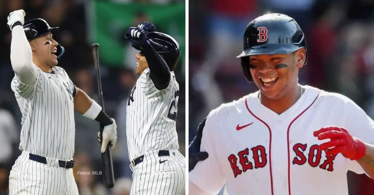 El dúo de New York Yankees y la estrella de Boston