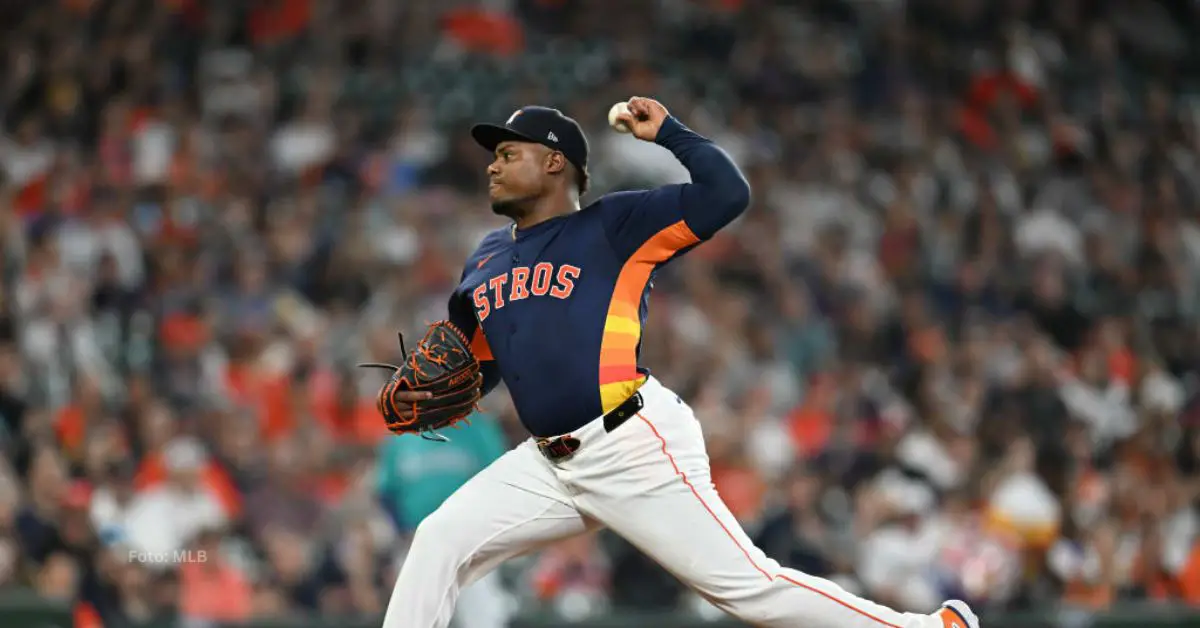 Framber Valdez con Houston Astros