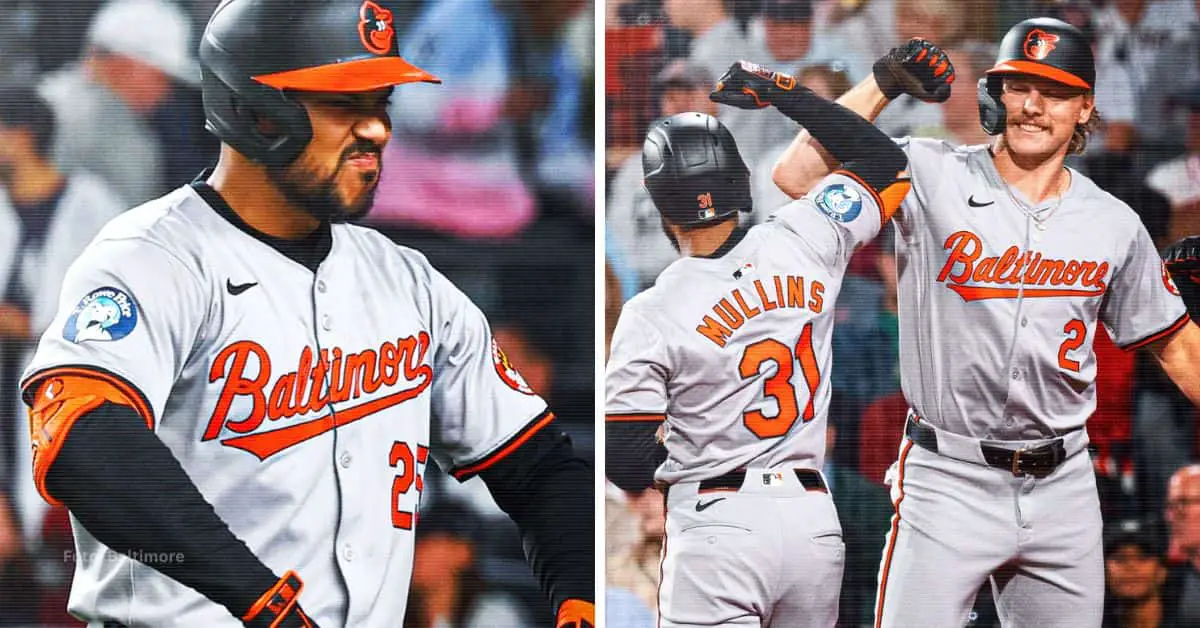 Baltimore Orioles celebrando ante New York Yankees