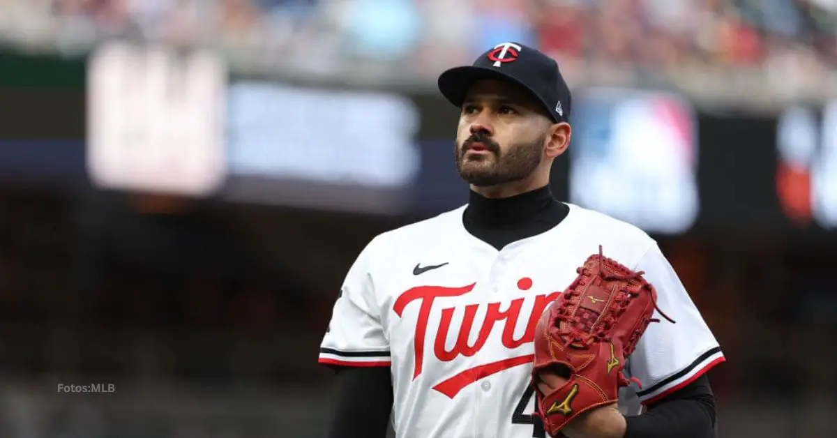 Pablo López representando a Minnesota Twins