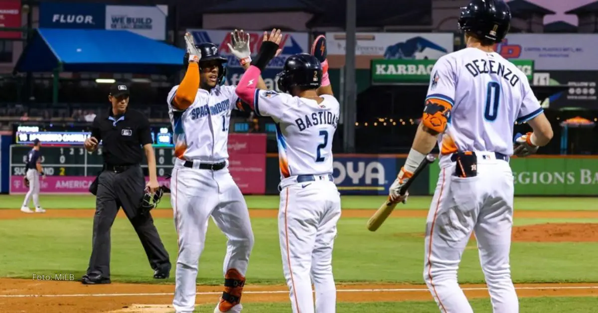 Pedro León en Triple A de Houston Astros