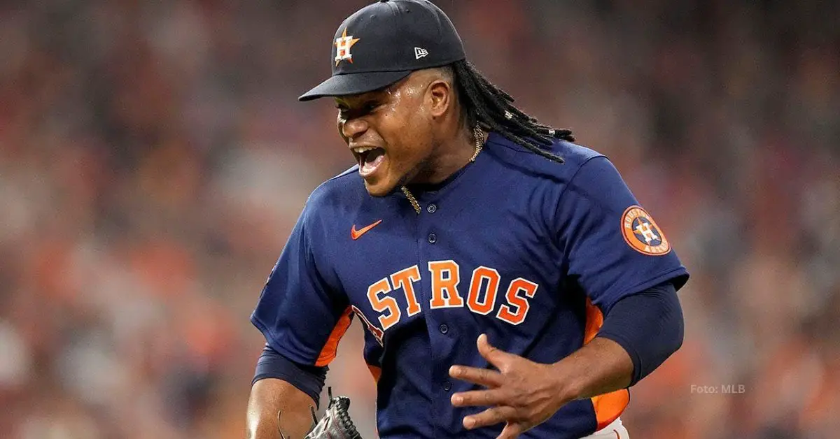 Framber Valdez con Houston Astros