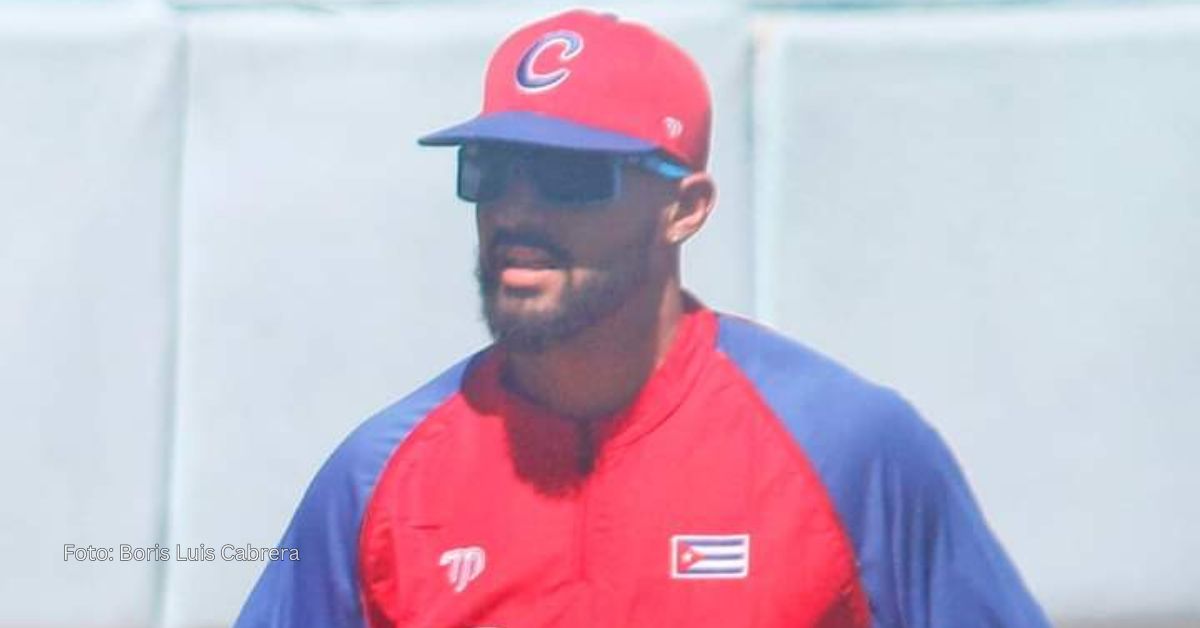 Raymond Figueredo, lanzador de Industriales, durante la preparación de la preselección del equipo Cuba