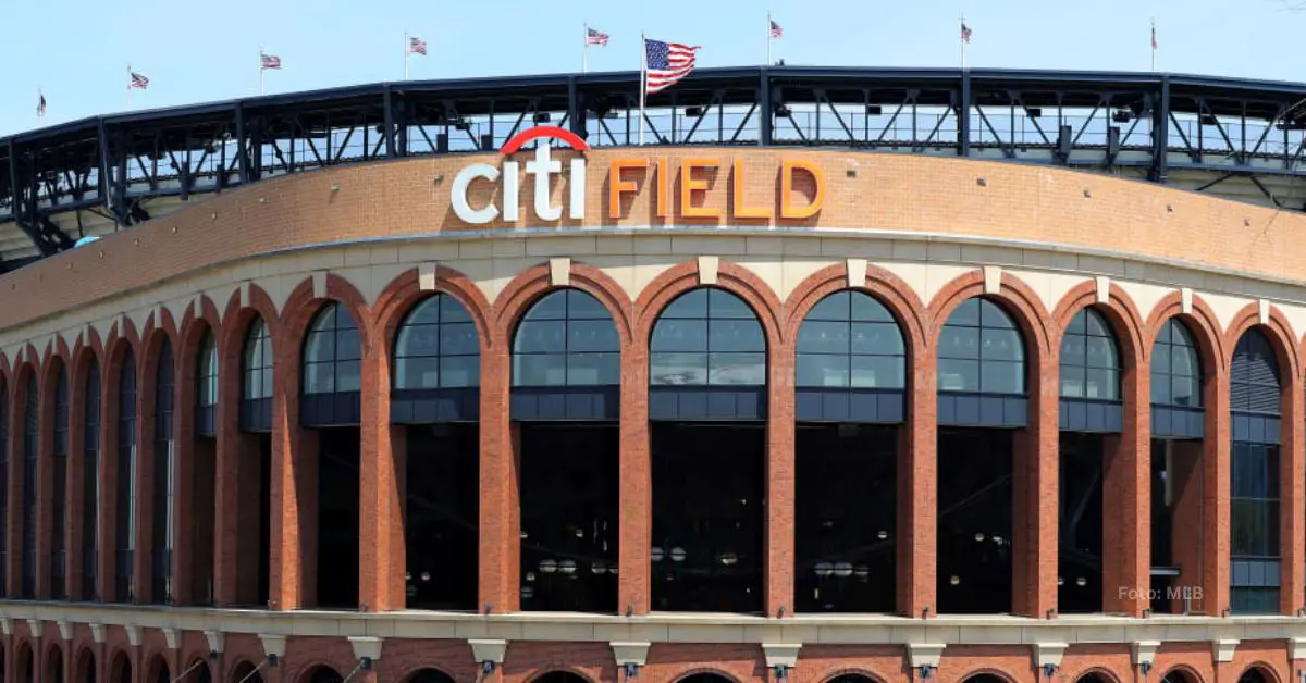 El estadio del Citi Field por fuera